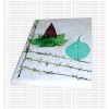 Bodhi leaf-moss- flower notebook