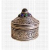 Filigree-mantra small jewelry box