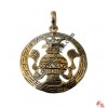 Auspicious Kalasha silver pendant