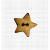 Star bone button (packet of 10)