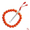 Coral 9 mm 21 beads wristband