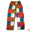 Shyama plain pieces patch-work trouser