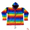 Woolen rainbow jacket