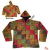 Shyama stone wash colorful print jacket