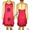 Cotton halter dress01