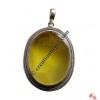 Yellow onyx pendant