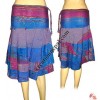3-step frills and embroidery design skirt