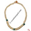 Turquoise hemp necklace