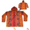 Shyama stonewash block print jacket