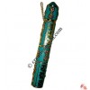 Turquoise setting copper incense holder3
