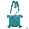 Smiley felt bag