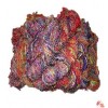 Recycled cotton and silk grade C (packet of 1 kg)