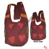 Love-peace Double shyama cotton bag