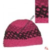 Net design 3-color crochet cap