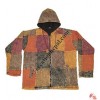 Cotton colorful patch-work jacket