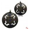 Kalachakra metal pendant