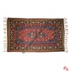 Silk embroidered rug