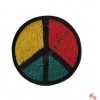 Small size peace sign badge