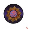Medium size center Om lotus badge