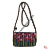 Balls on lines small size long strap bag