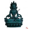 Aparamita turquoise color Buddha