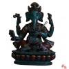 Painted turquoise Ganesh