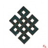 Turquoise decorated small endless knot