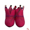 Ball decorated felt shoes4 - adult