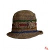 Hemp pork-pie crochet hat1