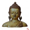 Resin medium size monk Buddha