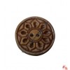 Carved bone button14 (packet of 10)