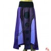 Lycra waist front layer cotton skirt2