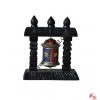 Decorated small stand-prayer wheel2