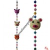 Felt beads-animal decorative hanging