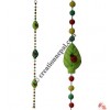 Felt beads-leaves decorative hanging
