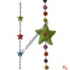 Felt beads-Star decorative hanging
