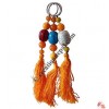 Amber beads key-ring2