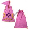 Hearts embroidered kids dress