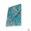 Turquoise foamy cover notebook