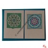 Mandala prints cards set