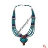 Turquoise-Lapis Tibetan necklace