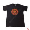 Mandala embroidery t-shirt