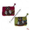 Owl on a Branch Coin Purse