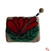 Butterfly on Leaf Coin Purse1