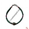 3-line Turquoise pote bracelet