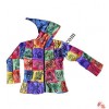 Kids tie-dye patches brush painted Jacket