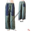 Different color long pocket trouser