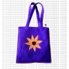 Sun Flower stitched felt bag