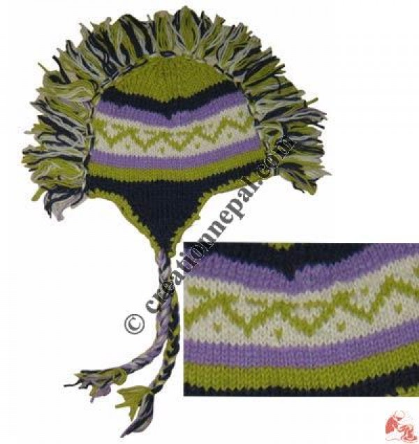 Woolen mohawk hat3