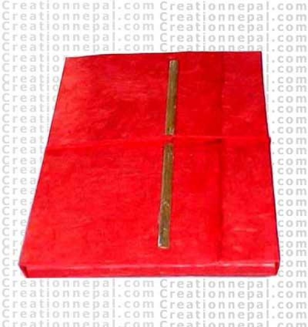 Bamboo & string closure journal